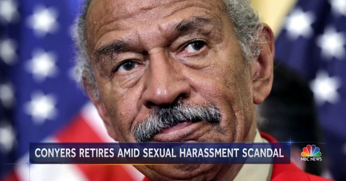 Rep John Conyers Announces Retirement Amid Sexual Misconduct Allegations 