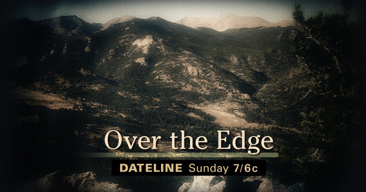 DATELINE SUNDAY PREVIEW Over the Edge