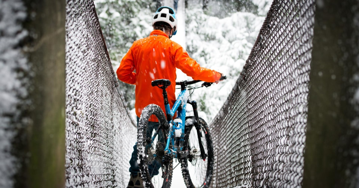 How to ride your bike in the winter or cold weather