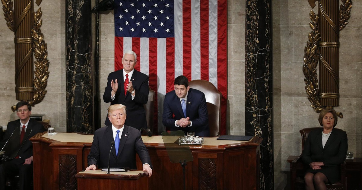 Trump calls for immigration reform in State of the Union address