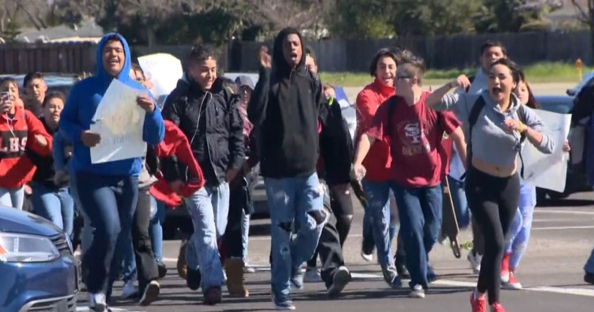 Feb. 26: California students turn violent during anti-gun rally