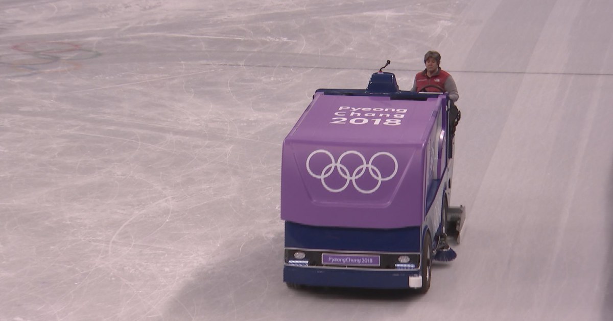 Colorado woman is living her Olympic dream as a Zamboni driver