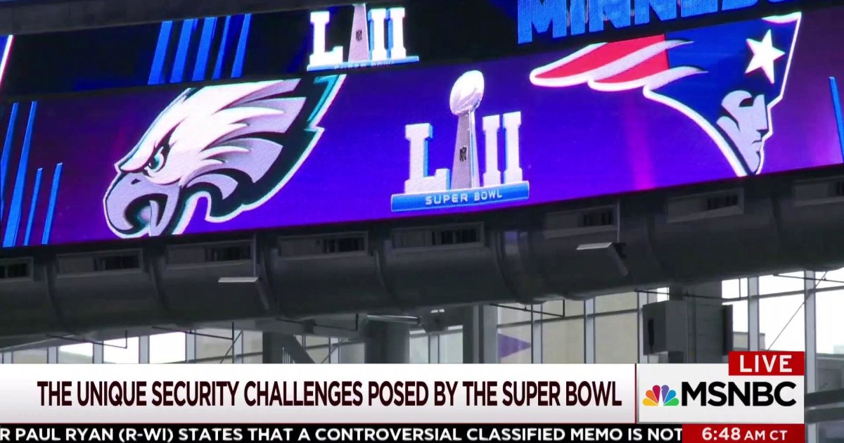 What does it take to protect the Super Bowl?