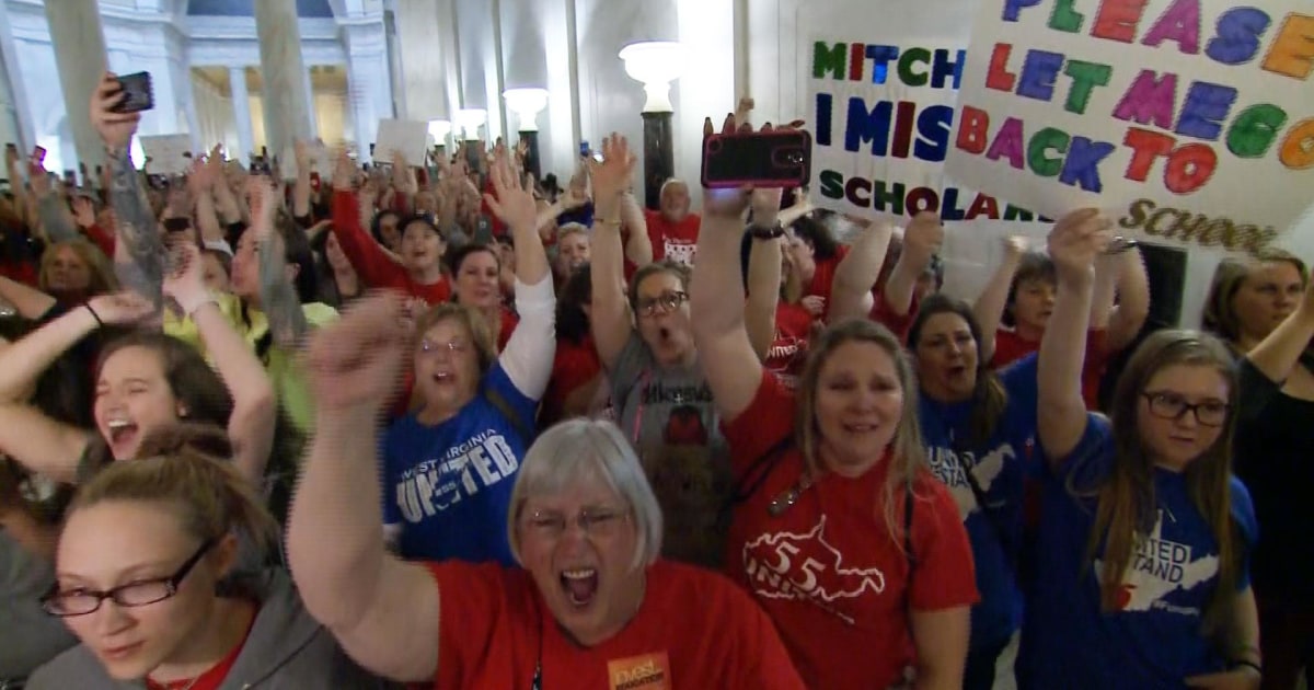 West Virginia Teachers Strike Ends Teachers Celebrate Salary Raise West Virginia Teachers Strike Ends Teachers Celebrate Salary Raise