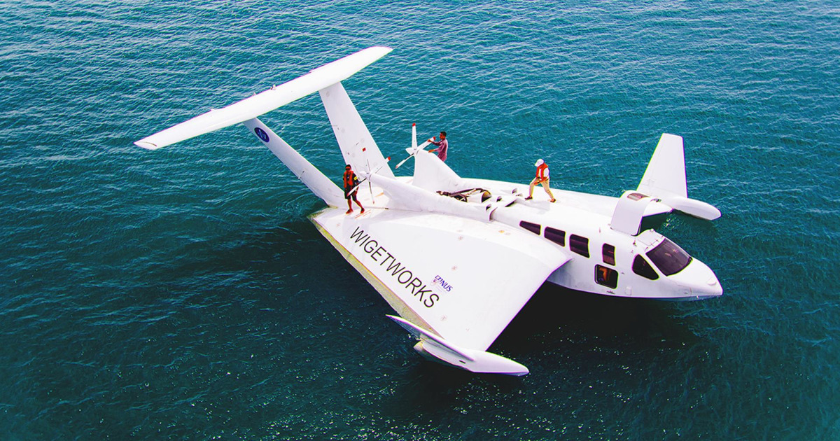 This boat-plane hybrid could revolutionize traveling by sea