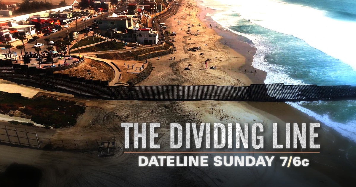 DATELINE SUNDAY PREVIEW The Dividing Line