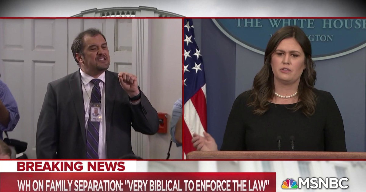 White House uses biblical reference to defend migrant family separation