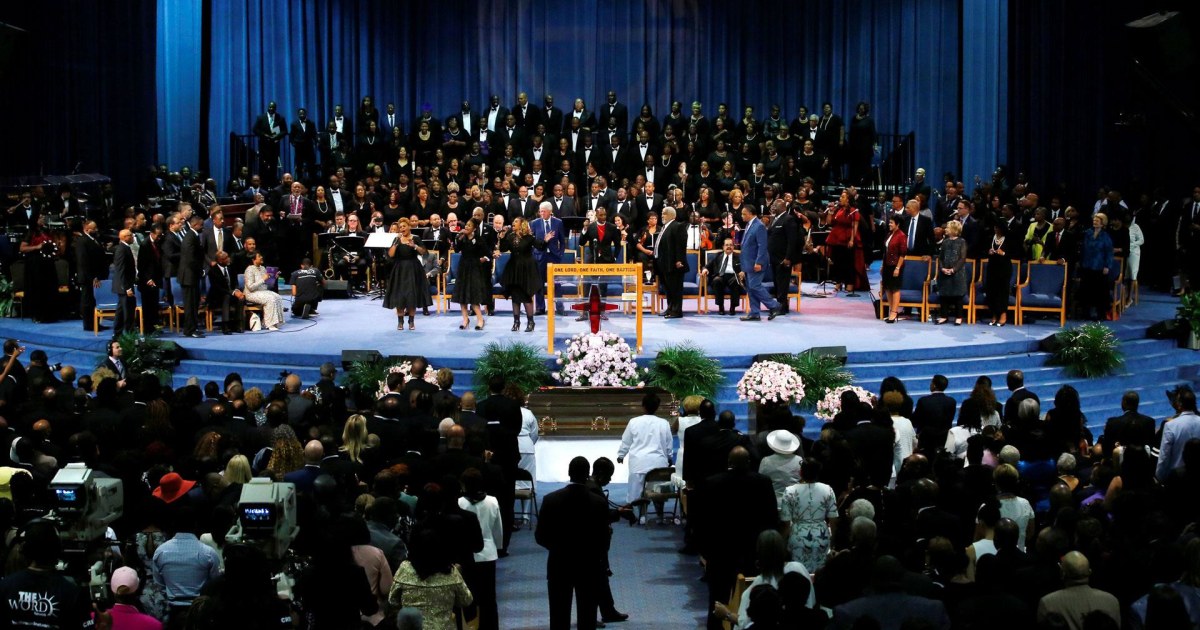 Watch highlights from Aretha Franklin's 'Celebration of Life' funeral