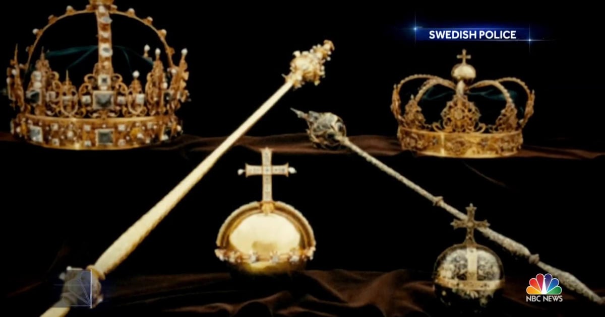 Swedish crown jewels stolen in broad daylight heist