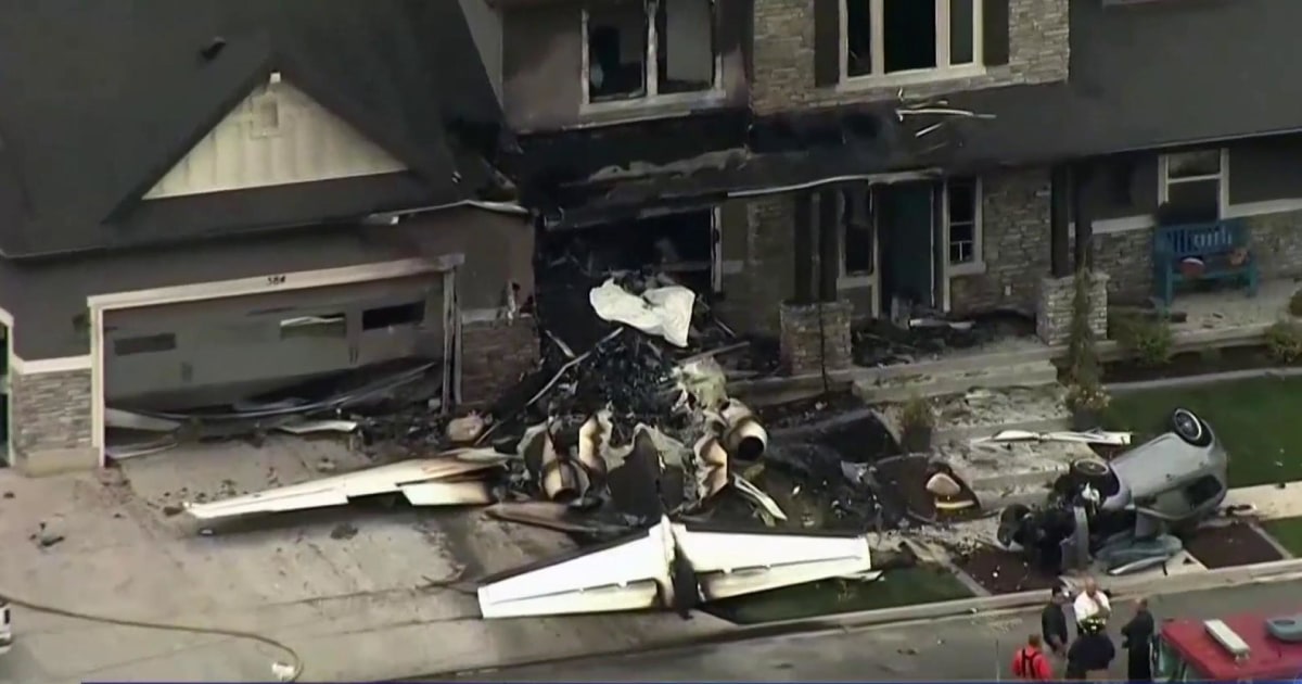 Utah man crashes plane into own house after being arrested for ...