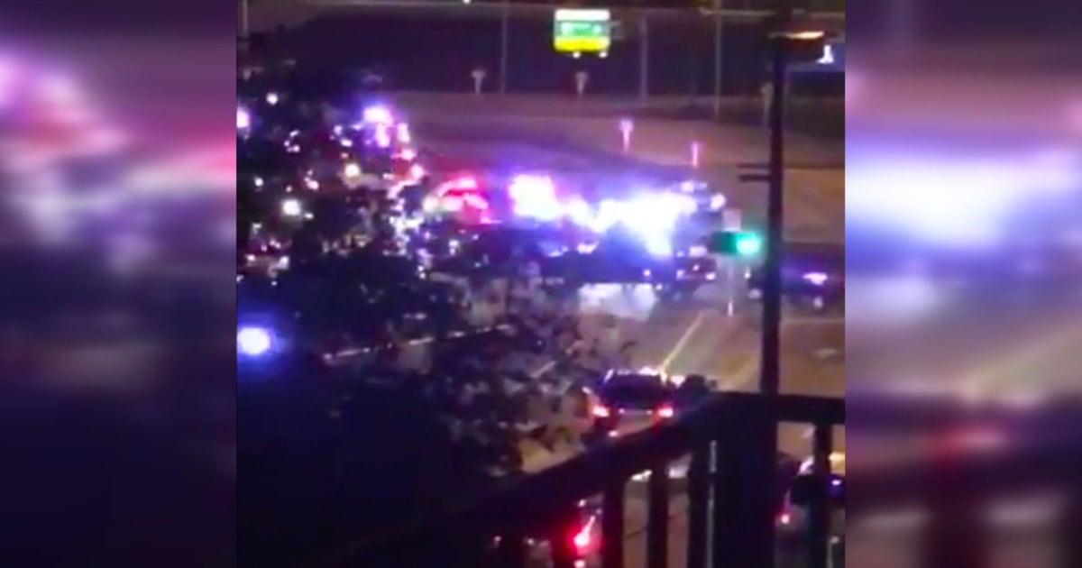 Miami International Airport shooting sound captured by witness