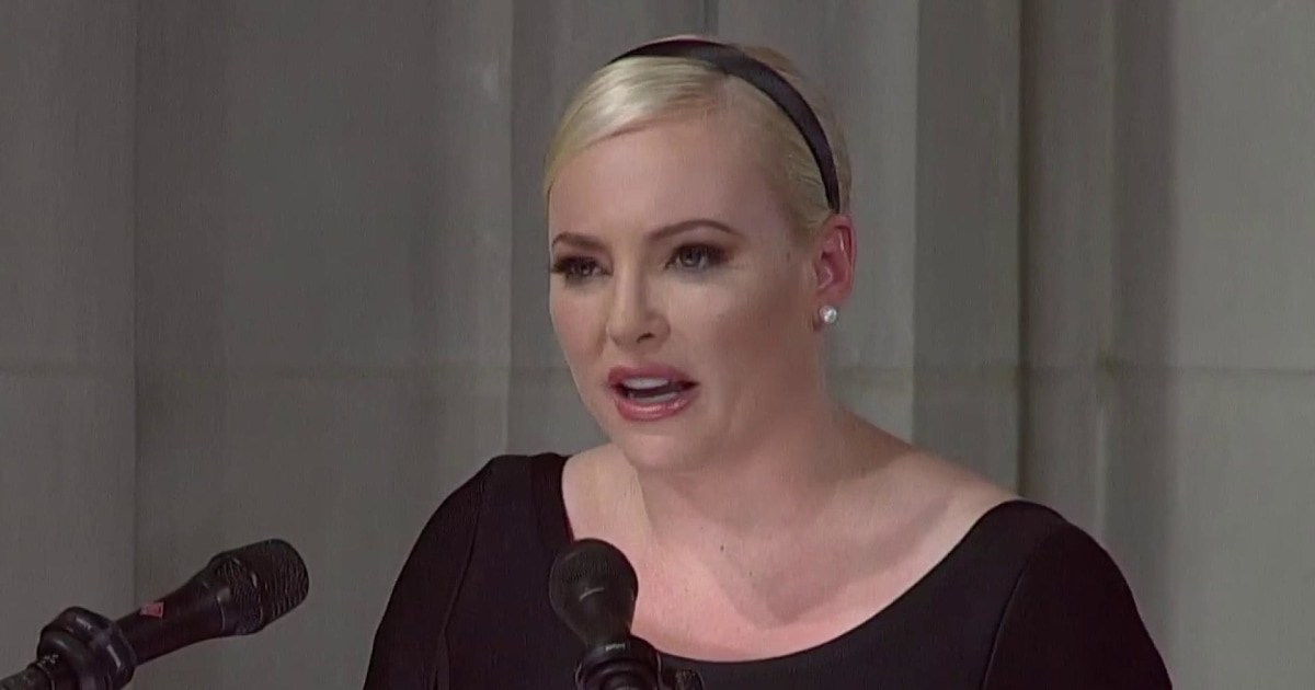 Meghan McCain delivers powerful tribute to her father John McCain
