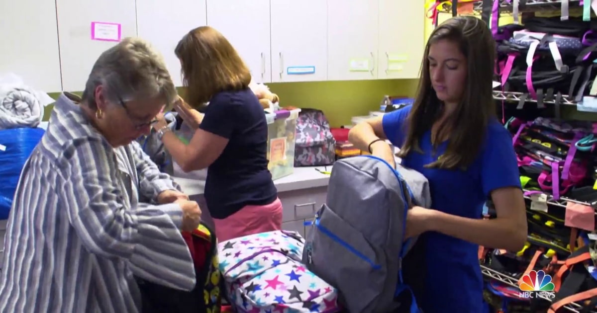 Nonprofit gives backpacks full of hope to children in foster care