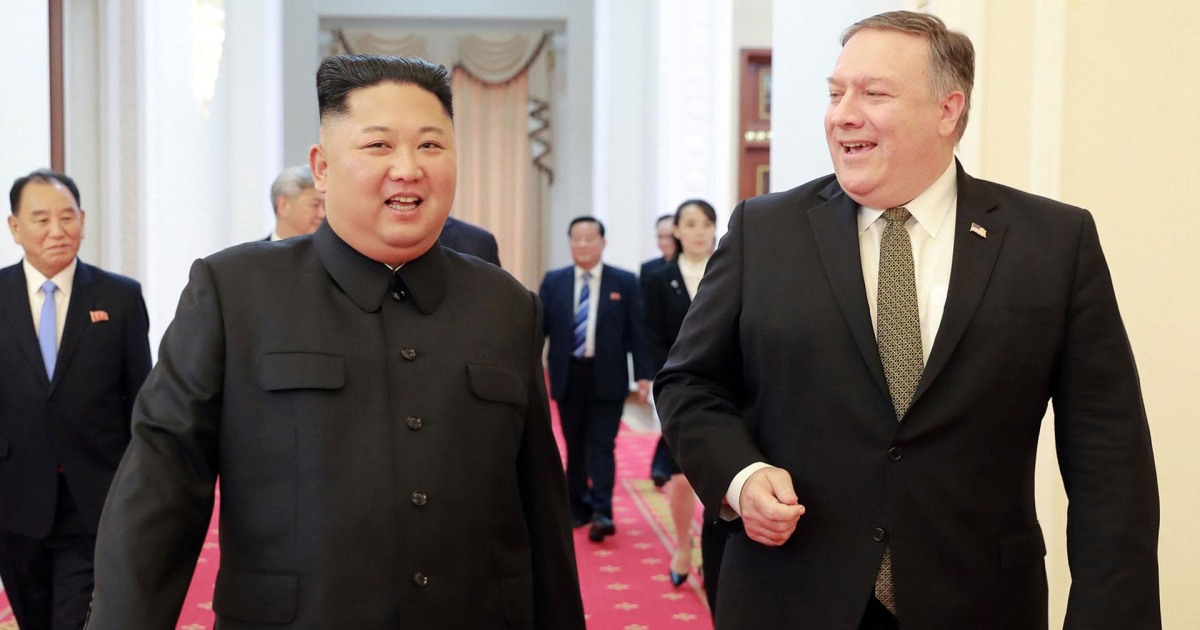 Mike Pompeo meets with Kim Jong Un for nuclear talks