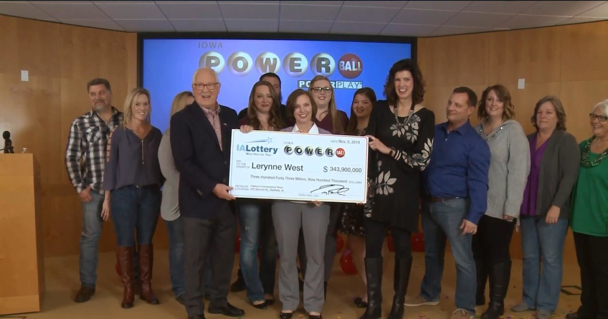 Iowa woman announced as Powerball jackpot winner