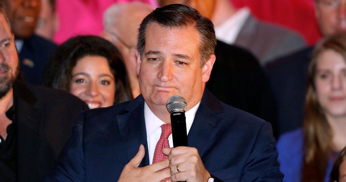 Cruz celebrates win over O'Rourke in Texas