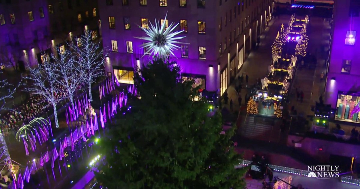 Meet the man who created glittering new ornament atop the Rockefeller Center Christmas Tree
