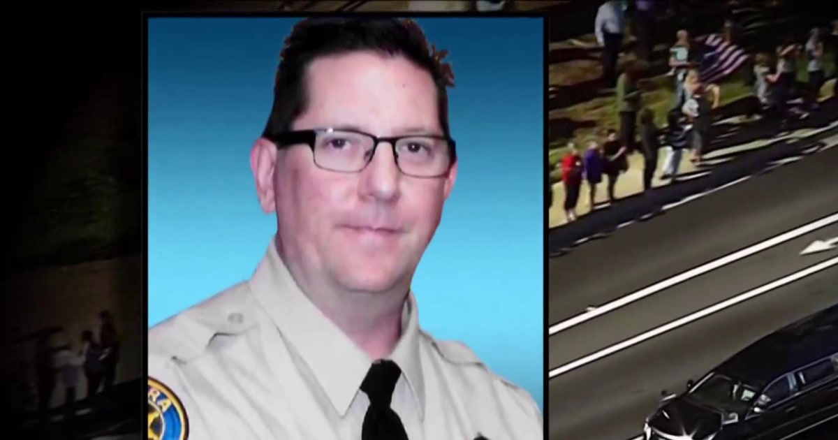 Sergeant killed in California mass shooting hailed a hero