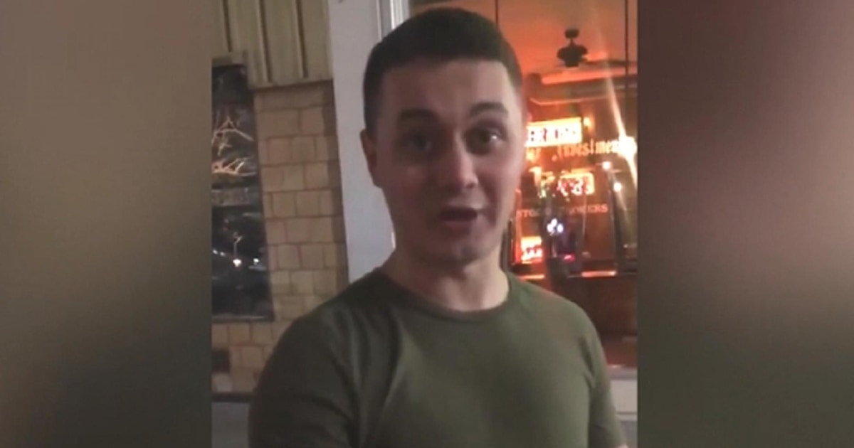 shows Salt Lake City man throw punch after asking bystander if he is gay