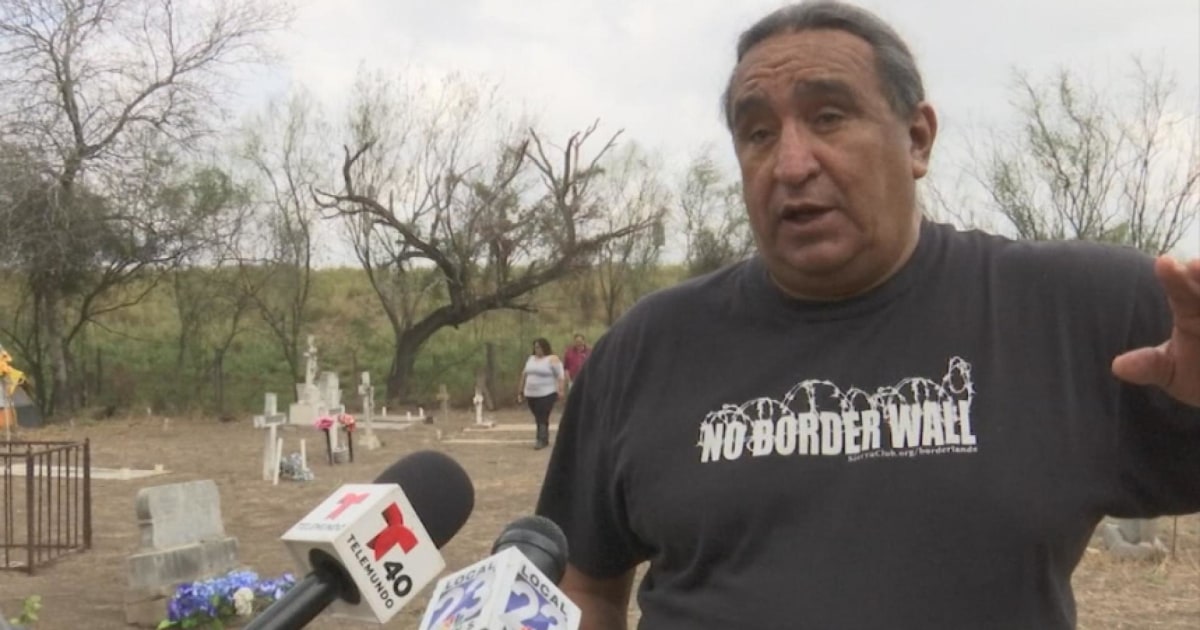 Tribe protests U.S.-Mexico border wall for potential threat to Texas ...