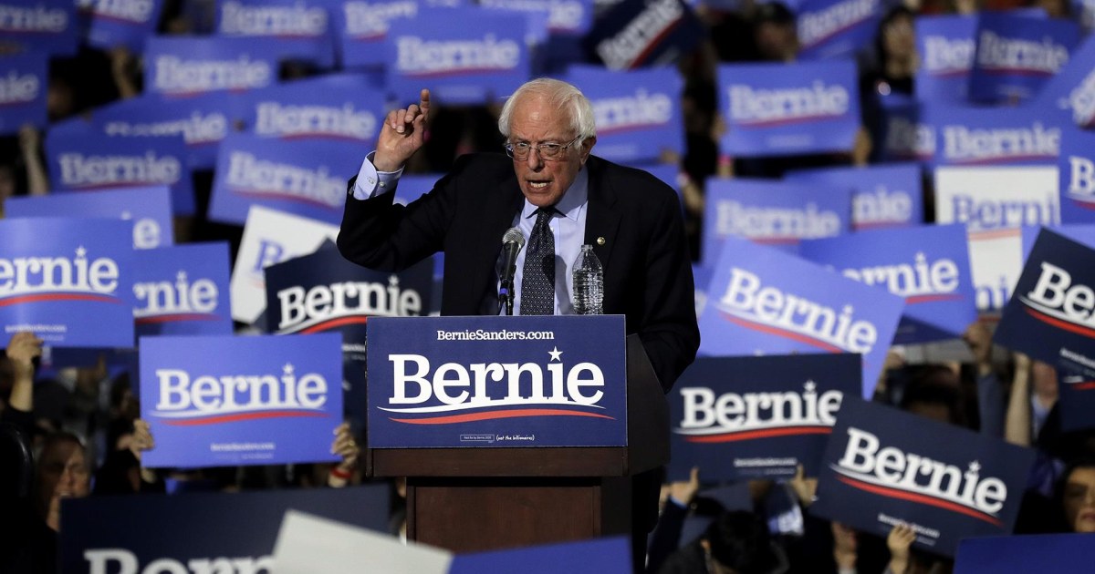 Bernie Sanders calls for ‘political revolution’ at Chicago rally