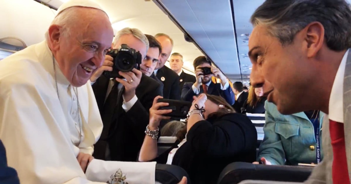 Pope Francis Explains Viral Video Of Him Withdrawing His Hand To Nbc News