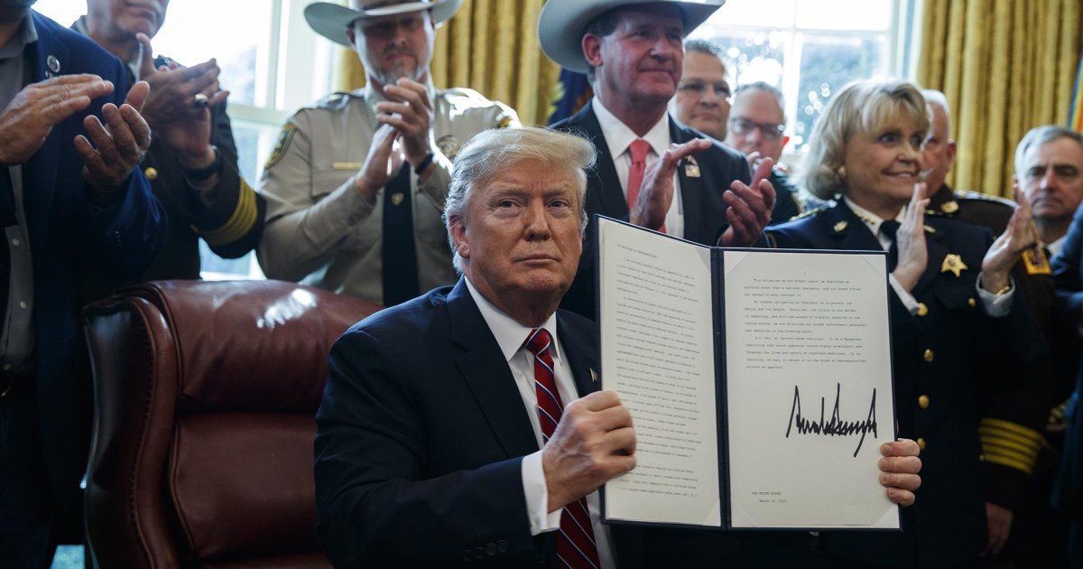 Trump Signs First Veto After Congress Blocks Border Emergency