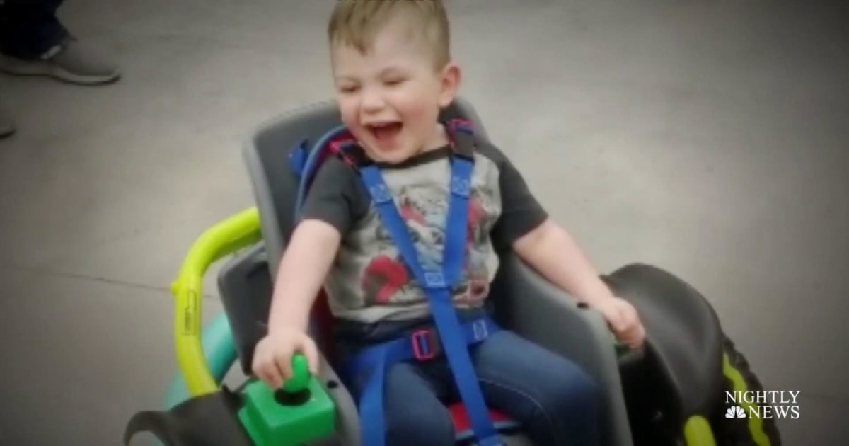 High school robotics team builds power wheelchair for 2yearold boy