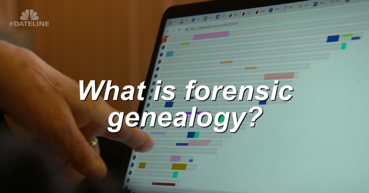 What is forensic genealogy?