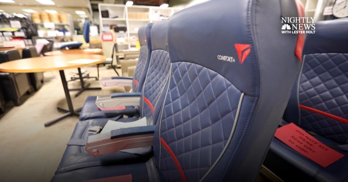 Delta's popular 'surplus sale' sells old seats, galley carts and more
