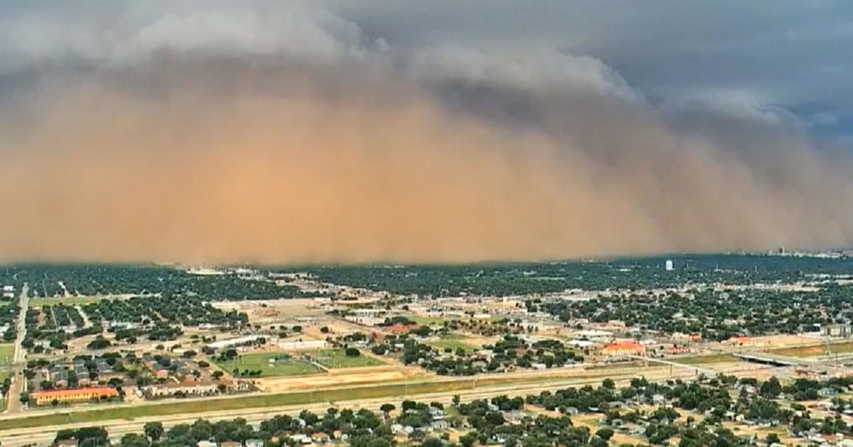 WATCH: Intense Dust Storm Called A Haboob Sweeps Across Northern Texas