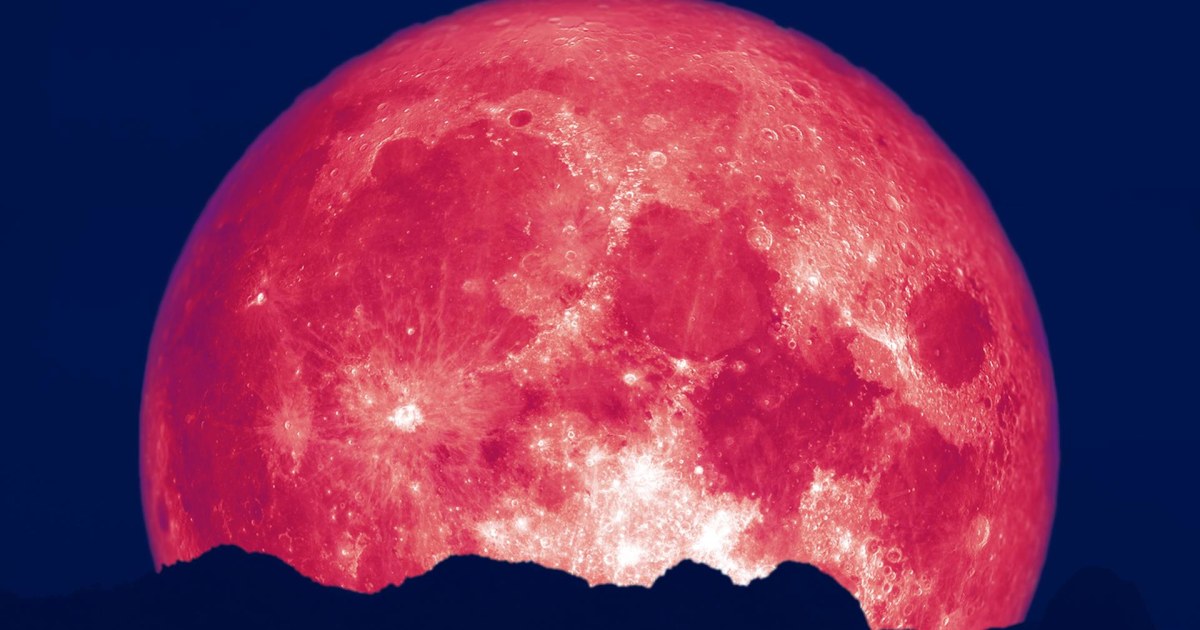 Why June’s strawberry moon is the most colorful full moon of the year