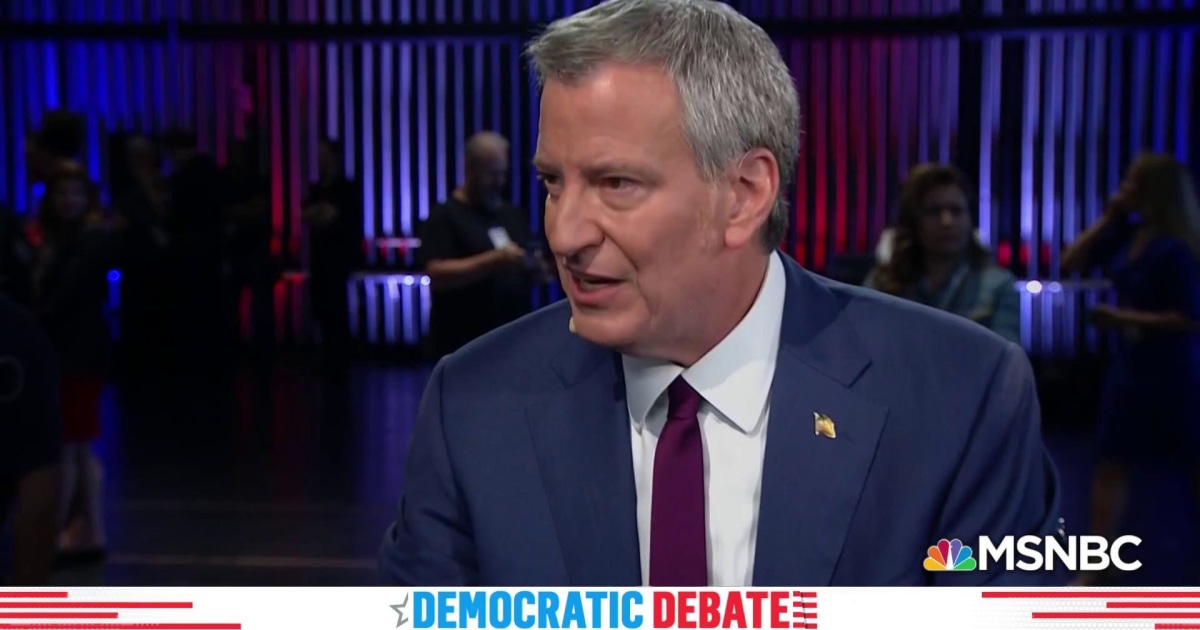 Bill de Blasio: I started out as an underdog and I worked my way to