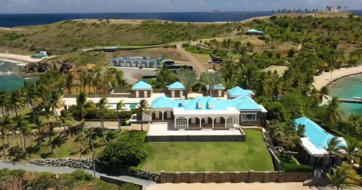 Jeffrey Epstein’s life on his private Caribbean islands