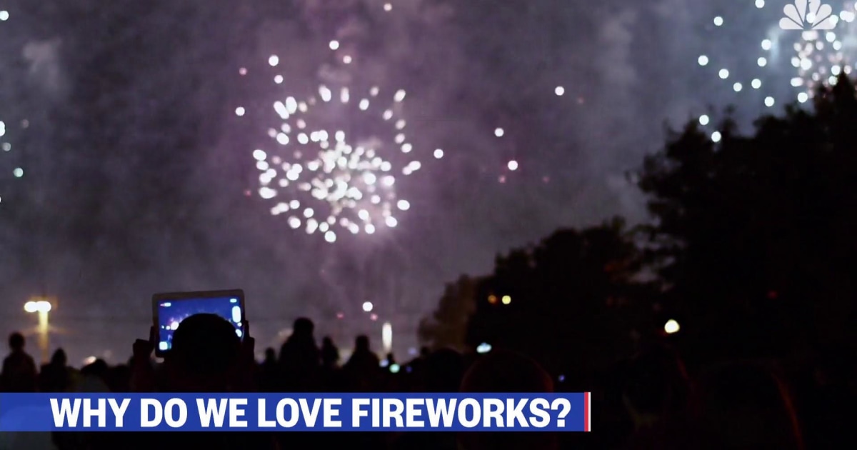 Why are we fascinated by fireworks?