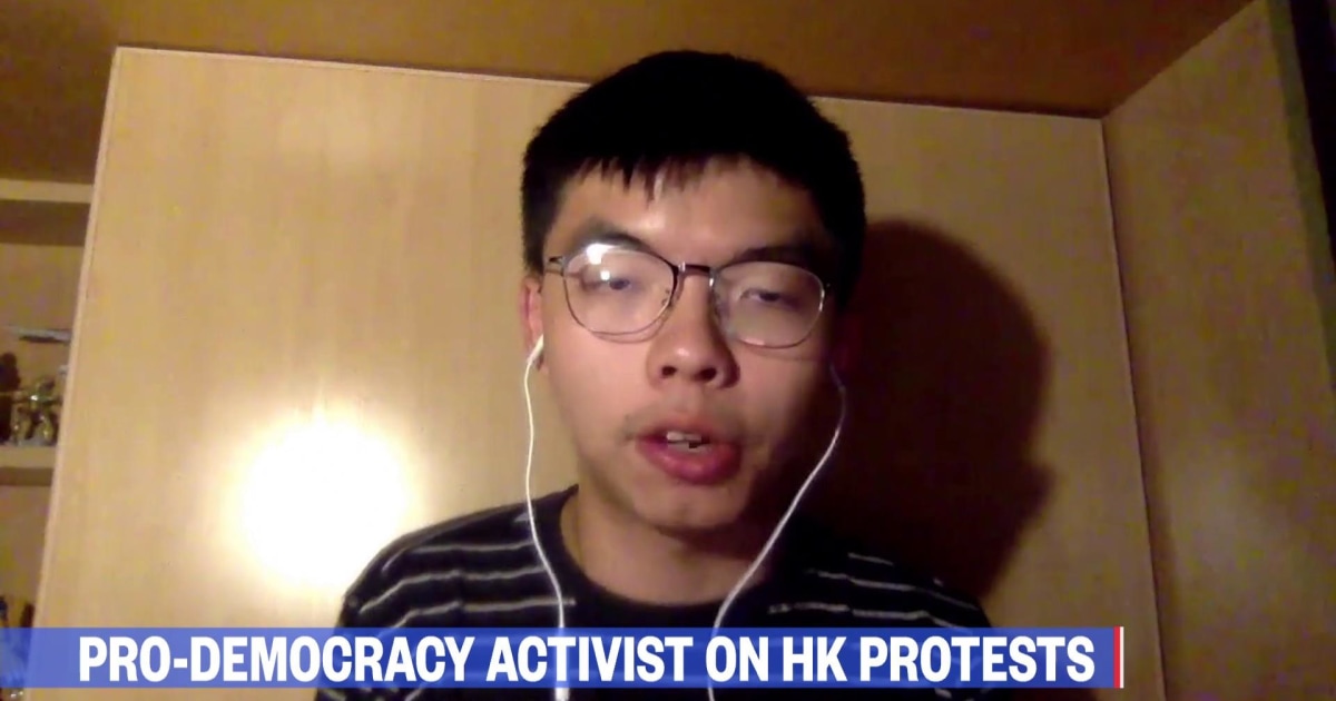 Pro-Democracy activist on Hong Kong protests: ‘Stop the police brutality’