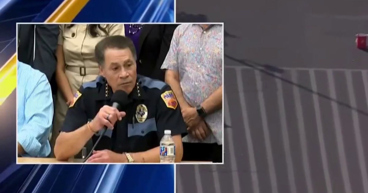 El Paso police chief chokes up confirming 20 dead, 26 wounded in shooting