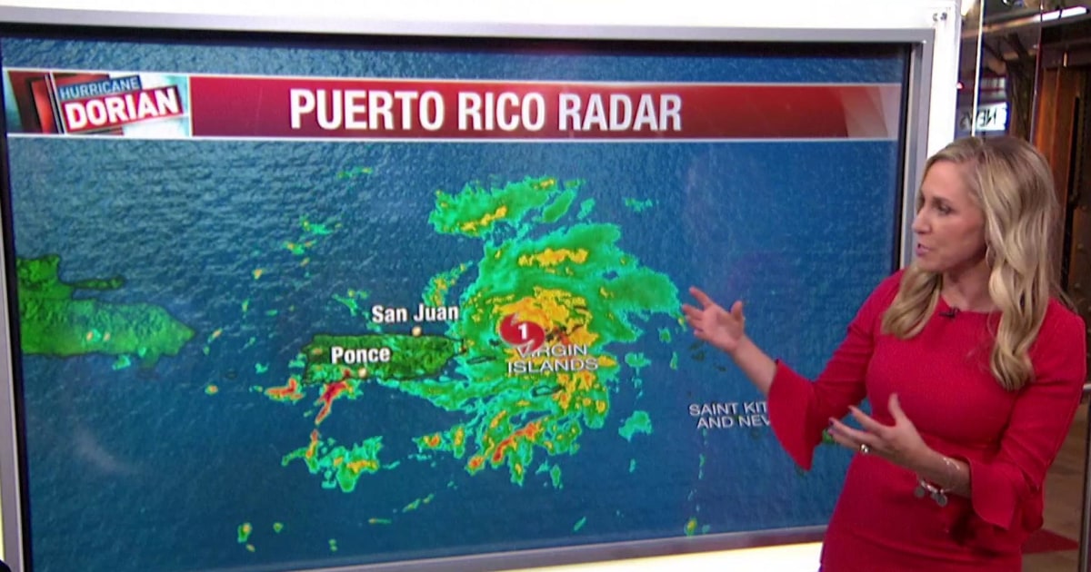 Dorian expected to strengthen to a Category 3 Hurricane