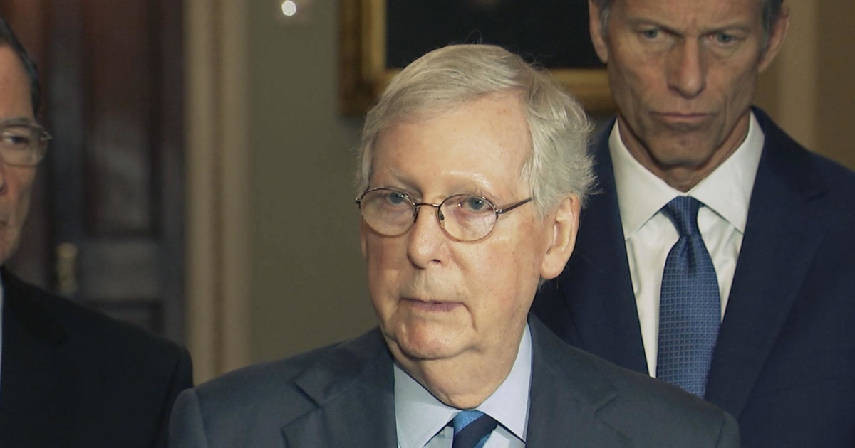 Mitch Mcconnell On How Impeachment Would Be Conducted In Senate Trial 