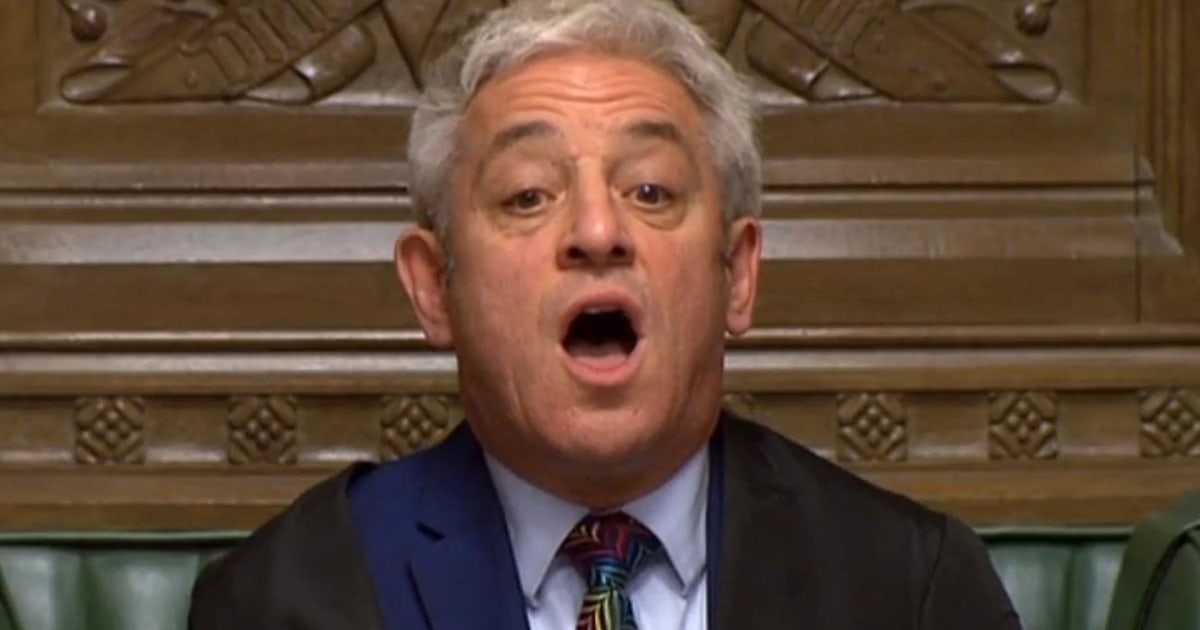 House of Commons Speaker John Bercow steps down at U.K. Parliament