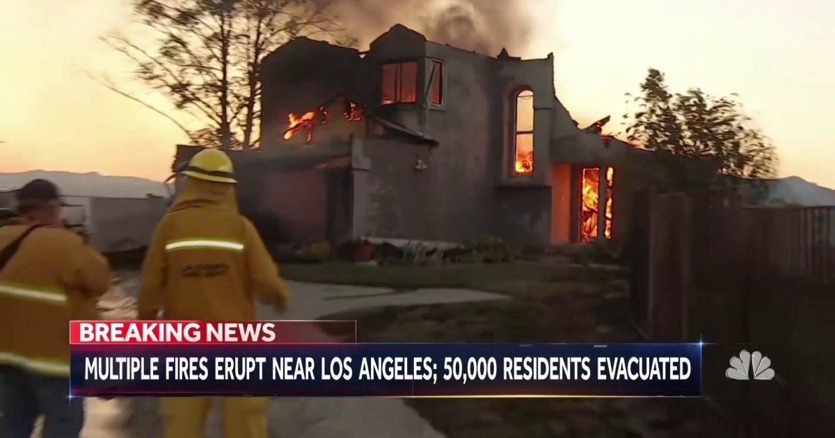 Southern California erupts in fire