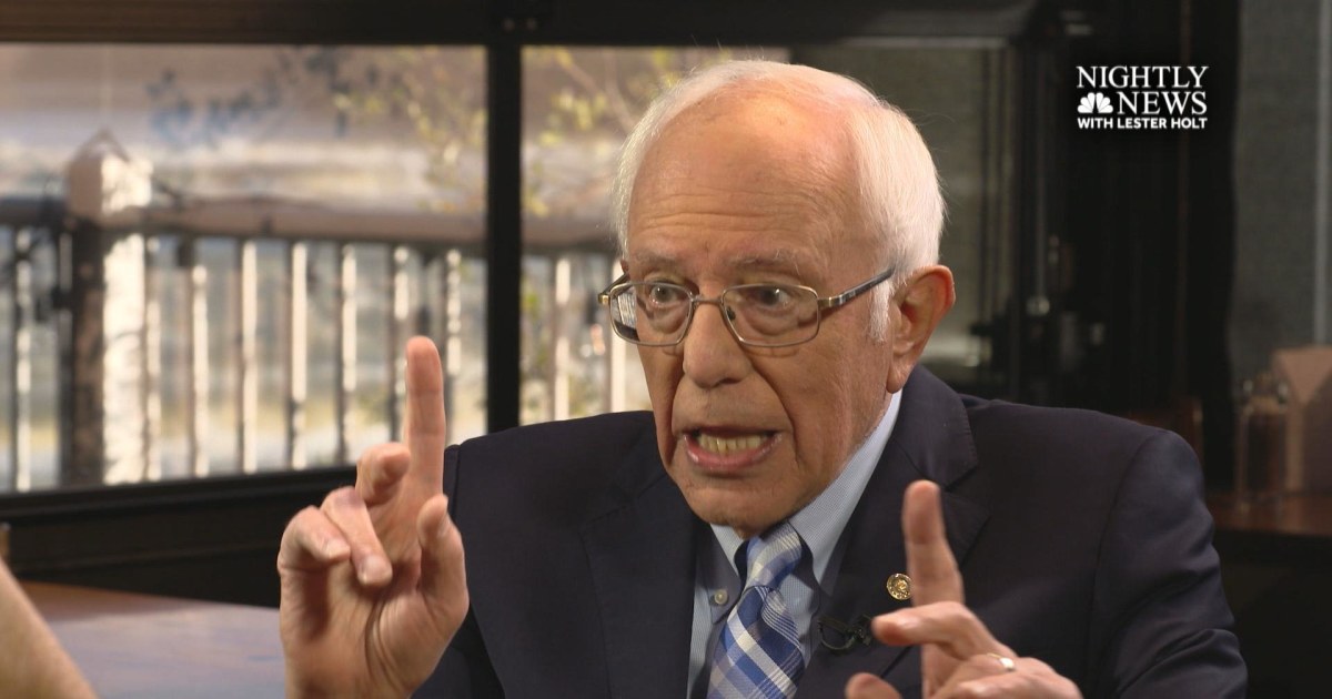 Bernie Sanders on ‘what matters’ in 2020 election (extended interview)