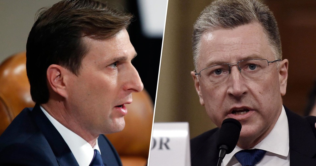 Democratic counsel Goldman grills Volker about Ukraine investigation