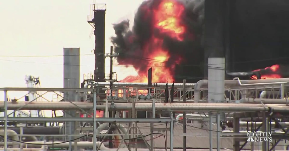 Massive chemical plant explosion in Texas forces emergency evacuations