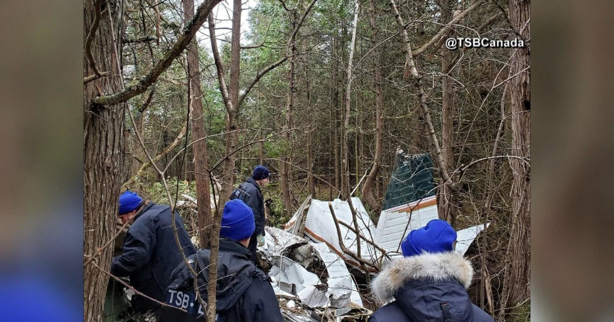Small plane crashes in Ontario, killing 7
