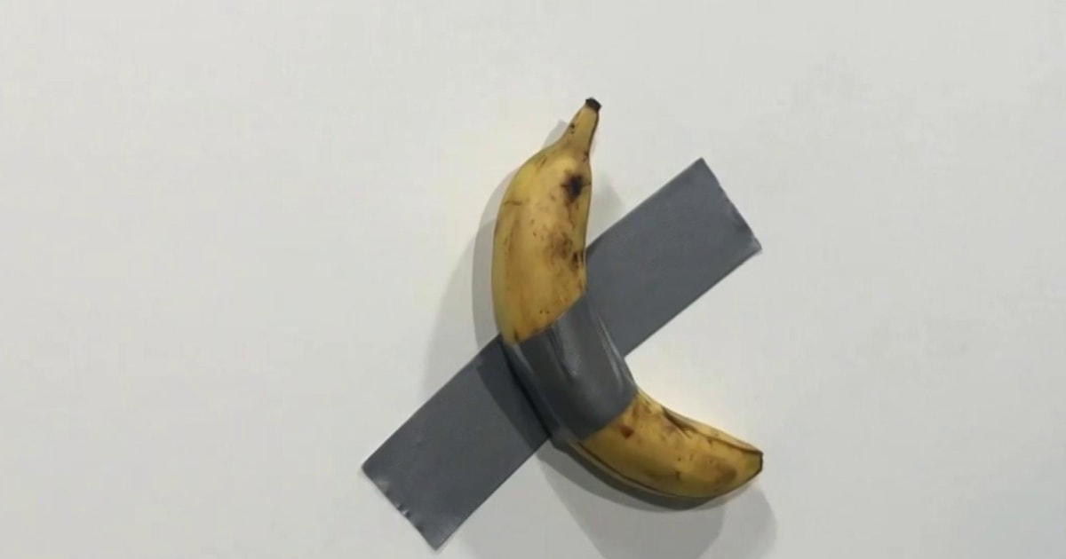 Banana art piece fetches staggering amount of money at Miami’s Art Basel