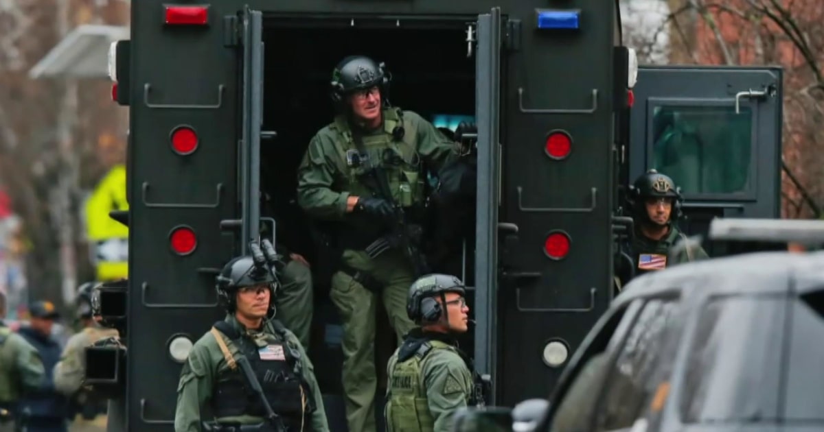 6 dead, including a police officer, in New Jersey shootout