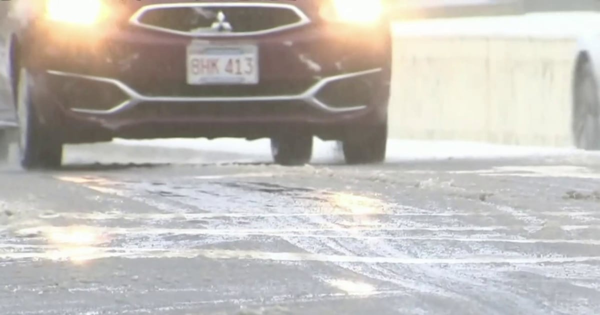 Winter storm brings snow and rain ahead of New Year's Eve