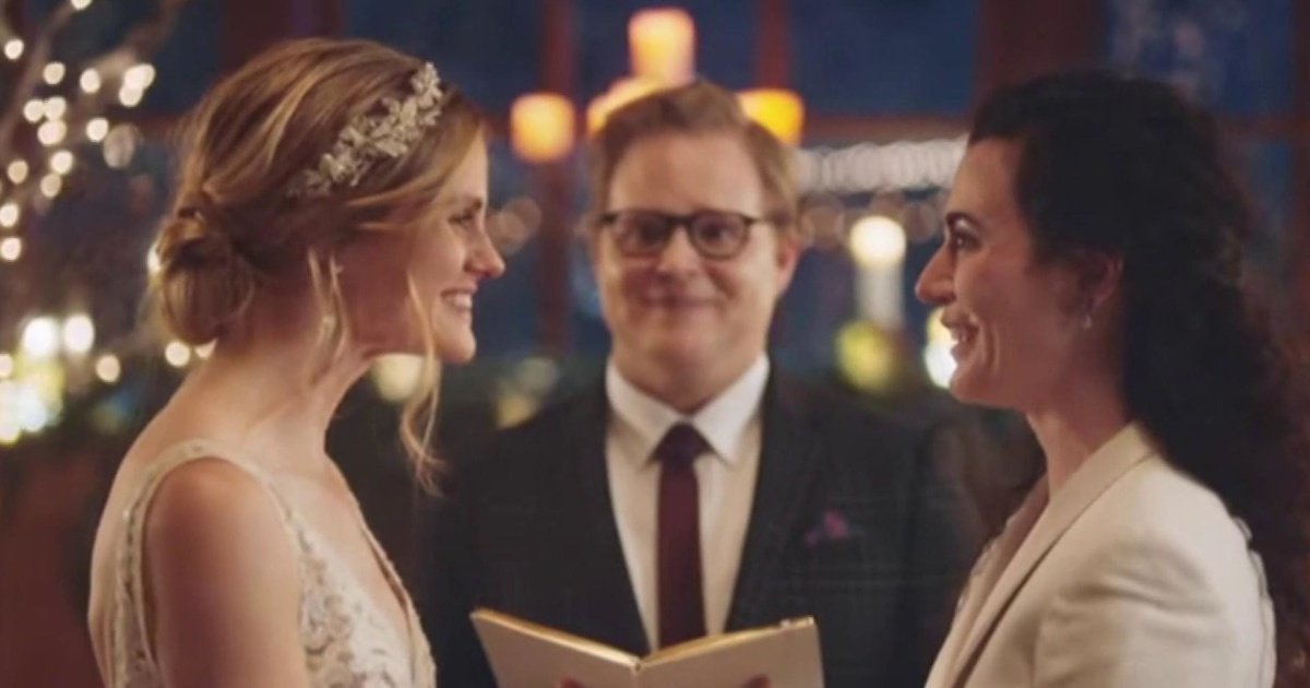 Hallmark apologizes for removing ad featuring same-sex couple
