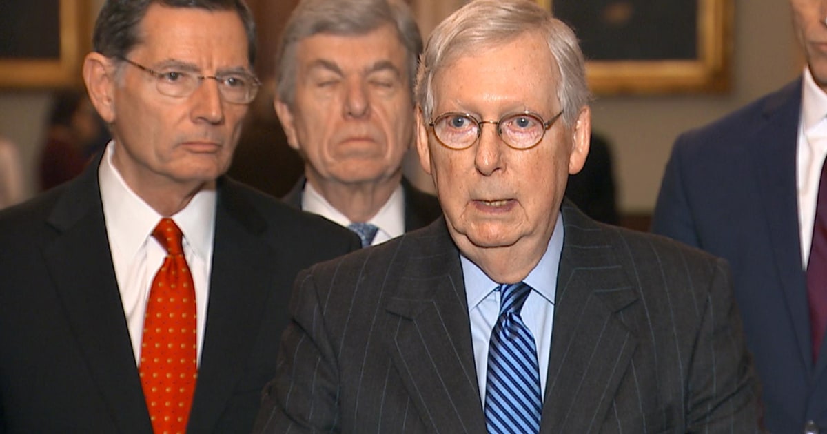 McConnell: ‘We have the votes’ to begin impeachment trial without witnesses